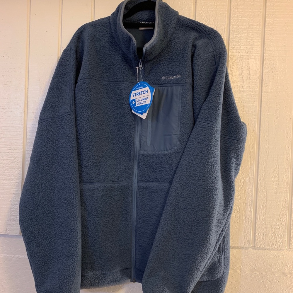 Men’s Columbia Rugged Sherpa Fleece Jacket